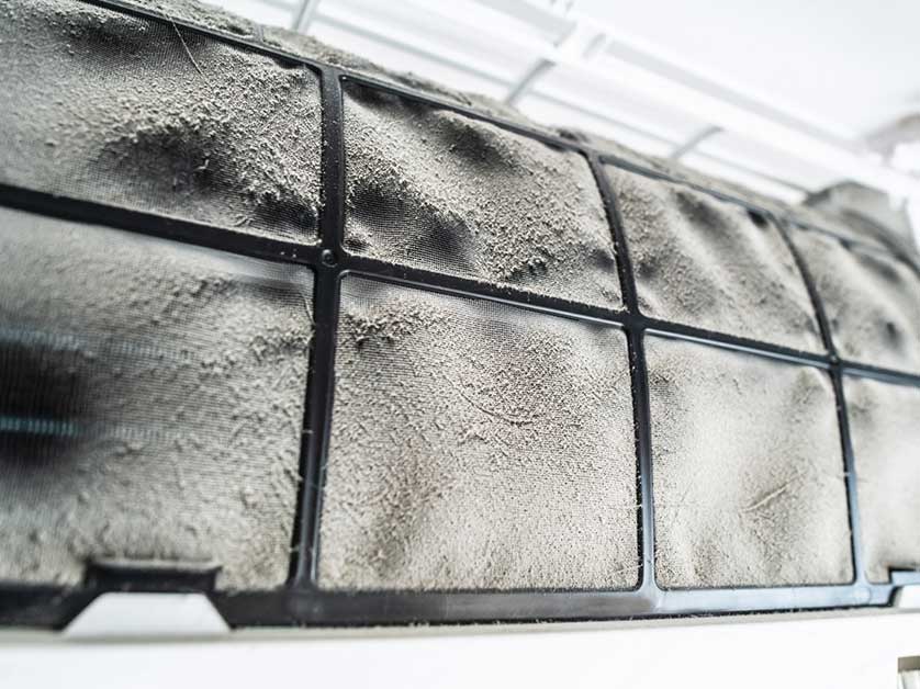 Dirty HVAC Filter
